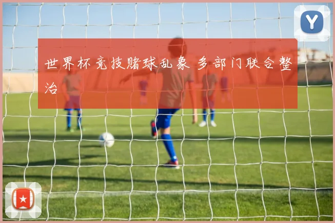 世界杯竞技赌球乱象 多部门联合整治