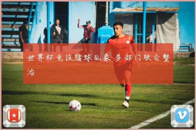 世界杯竞技赌球乱象 多部门联合整治